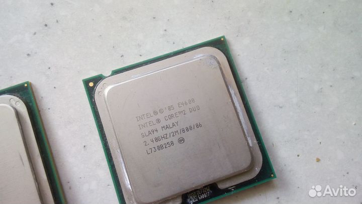 Старые процессоры Intel\AMD (S775, AM3)