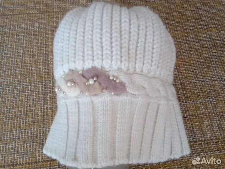 Шапка вязанная женская