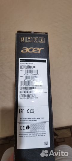 Ноутбук acer nitro 5