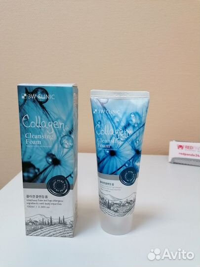 Пенка для умывания с коллагеном 3W Clinic