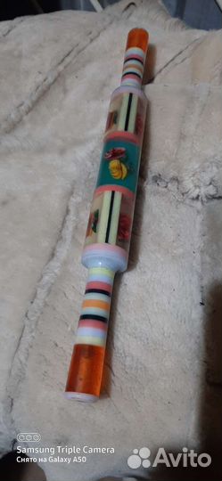 Скалка для теста ручная работа оргстекло