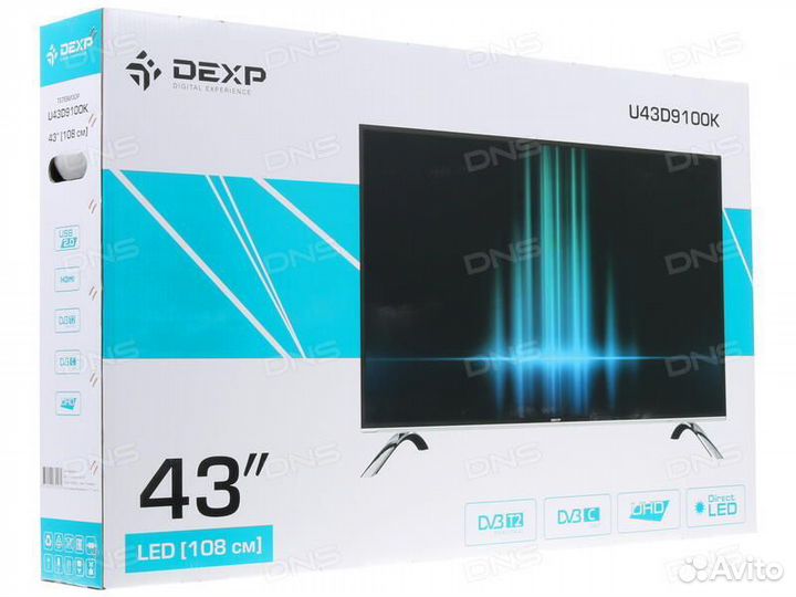 Телевизор SMART dexp U43D9100k