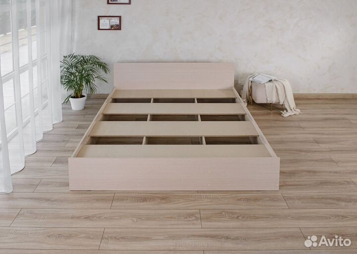 Кровать с матрасом 200х200 евро Милена