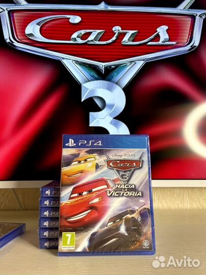 Игра Cars 3 Hacia la Victoria на PS4