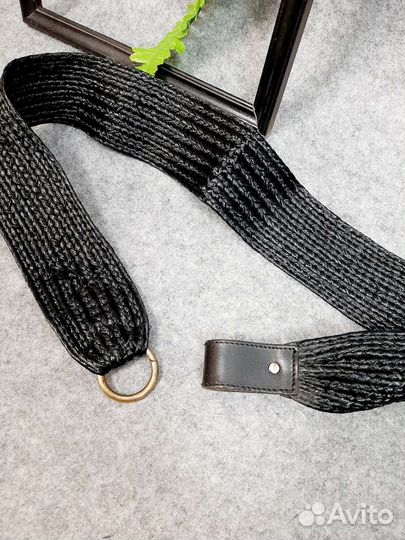 Плетеный женский ремень. Италия