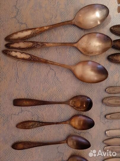 Разное кухонное, мельхиор и нержавейка., СССР