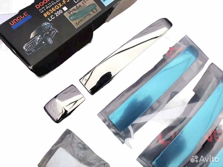 Накладки на ручки дверей Toyota LC Prado 150 O7642