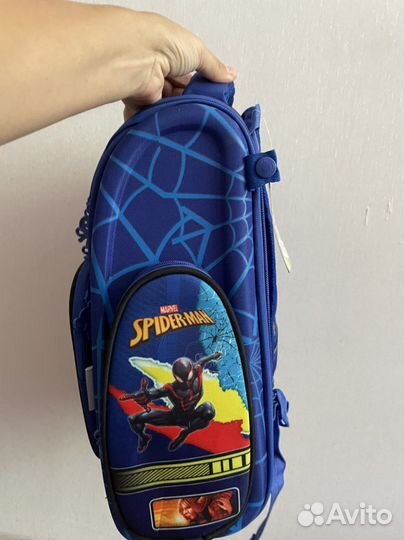 Рюкзак новый школьный человек паук
