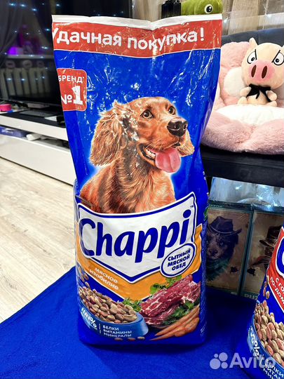 Сухой корм для собак Chappi 15 кг