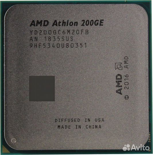 Процессор AMD Athlon 200GE OEM (YD200GC, YD200GC6M