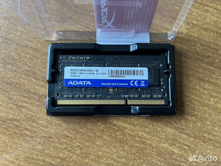 Оперативная память ddr3l для ноутбука 4 gb