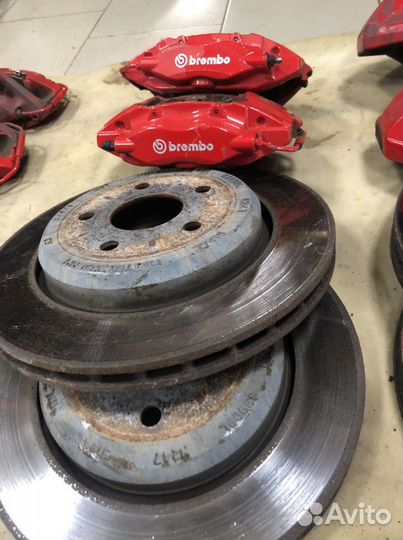 Тормозная система Jeep Srt8 brembo wk2