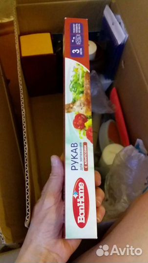 Рукав для запекания курицы и т.д. с клипсами