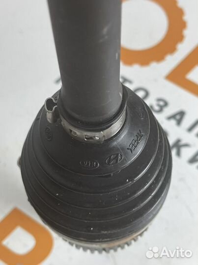 Шрус наружний левый с валом в сборе Киа Рио АКПП