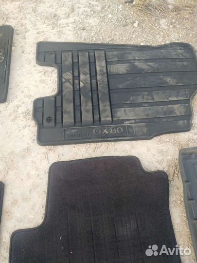Автомобильные коврики на infiniti QX80