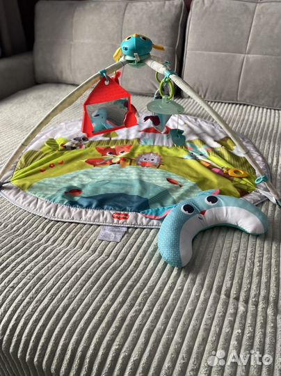 Развивающий коврик+коврик водный и круг