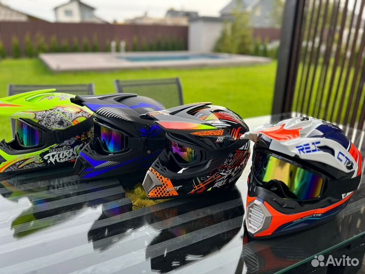 Кроссовый шлем