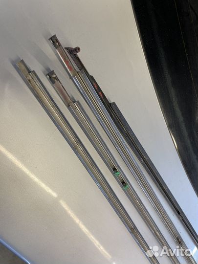 Хром Молдинги стекол дверей Audi 80 B2