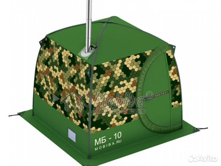 Зимняя палатка с печкой