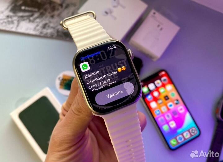 Apple Watch 9 45mm Edition (Новые + AmoLed)