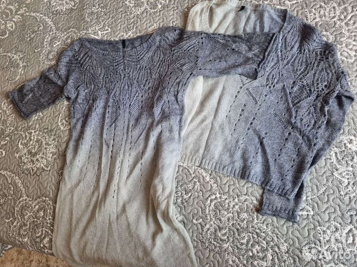 Женские вязанные вещи 46(М) пакет