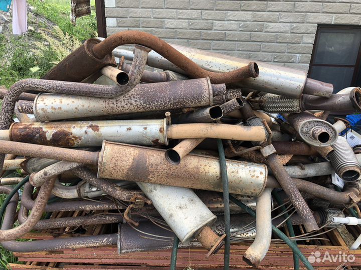 Глушитель от Лада granta