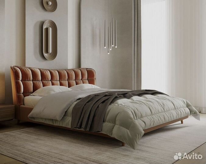 Дизайнерская кровать 2-спальная Ariella