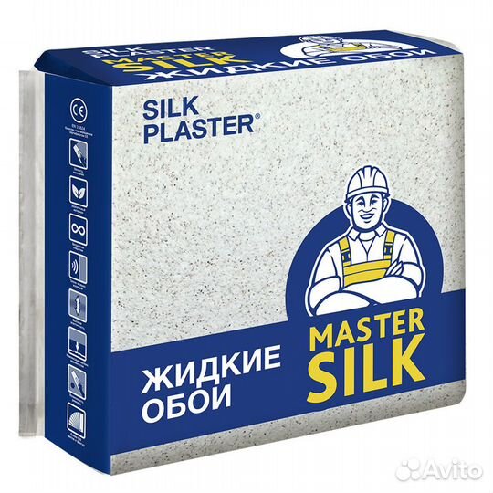 Жидкие обои Silk Plaster Мастер-Шелк MS-113 бежевы