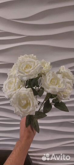 Декоративные цветы искусственные розы