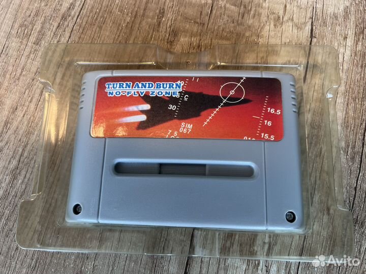 Turn And Burn для Super Nintendo (snes) PAL