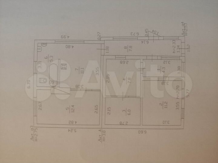 Дом 65,9 м² на участке 11 сот.
