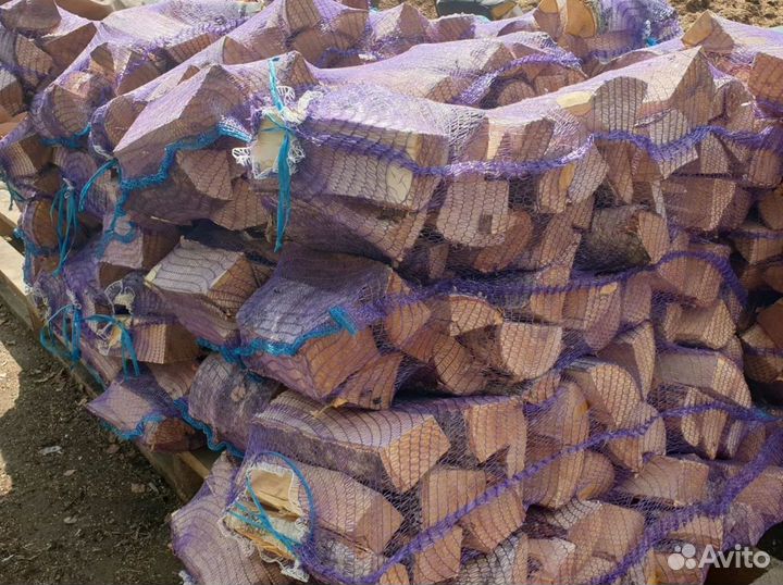 Дрова микс колотые насыпь самовывоз