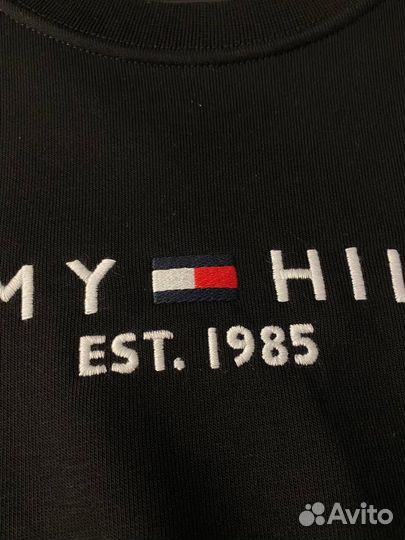 Свитшот Tommy Hilfiger 1985 черный