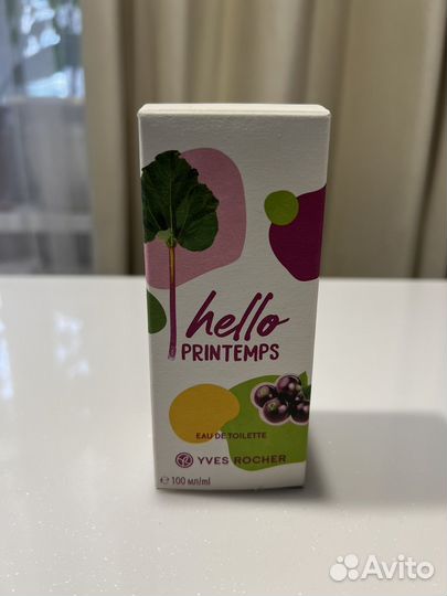 Hello Printemps Yves Rocher 100мл