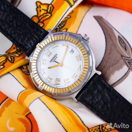 Оригинал Hermes Captain Nemo Золото/Сталь