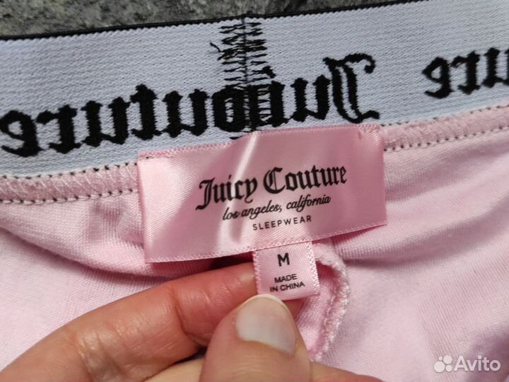 Juicy couture шорты розовые М