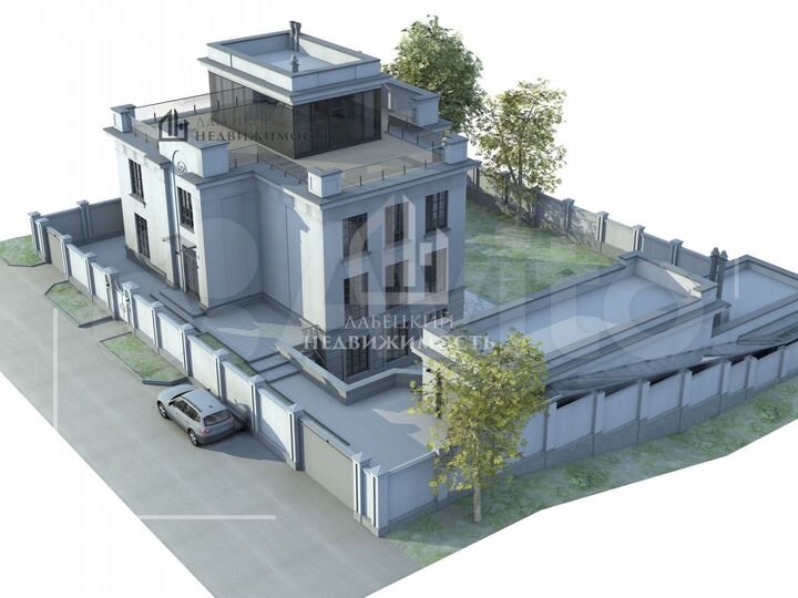 Дом 520 м² на участке 10,4 сот.