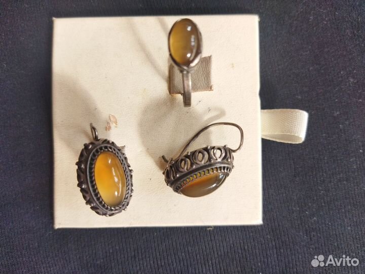 Винтажные серебряные кольца