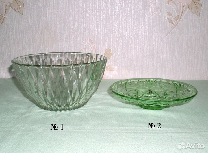 Салатник и тарелка, СССР