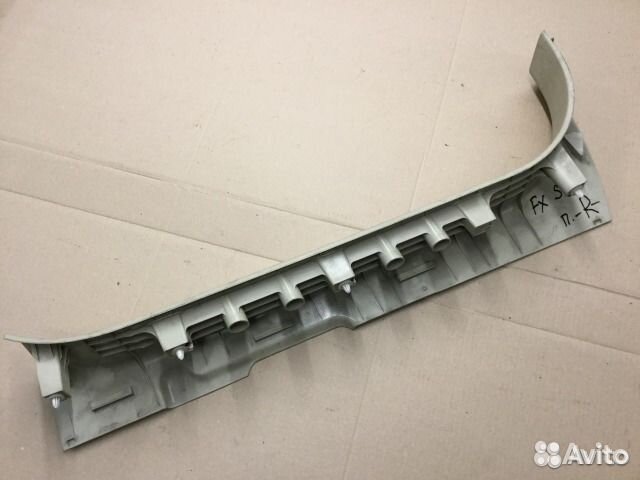 Накладка на порог передняя Инфинити фх S51 с 2008г