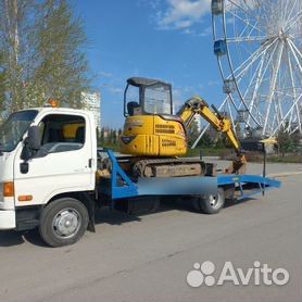 Эвакуатор. Платформа. Сходни. Лебёдка