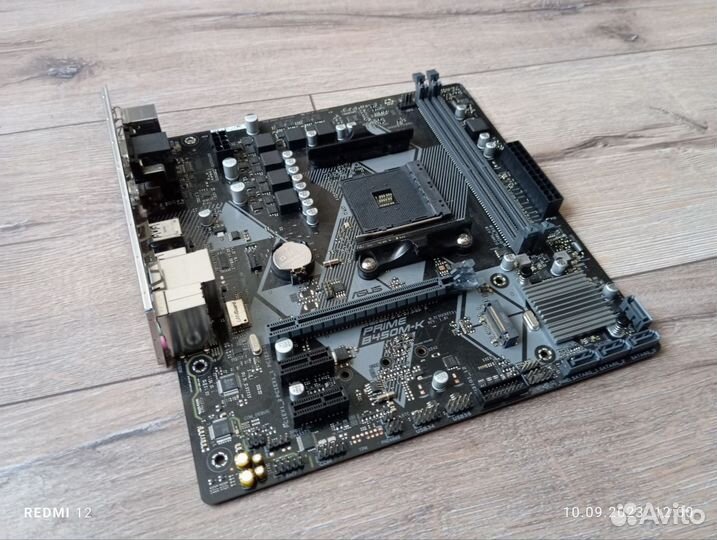 Материнская плата asus prime b450m-k