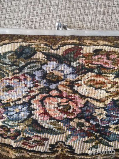 Винтажная косметичка, сумка, клатч, времен СССР