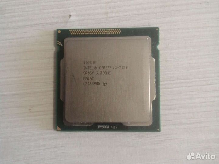 Процессор intel core i3 2120