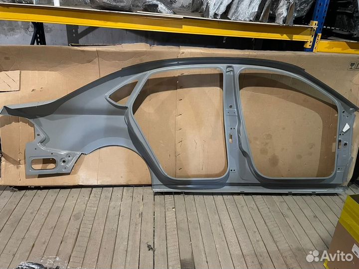 Панель боковая кузова/стойка левая Volkswagen Polo