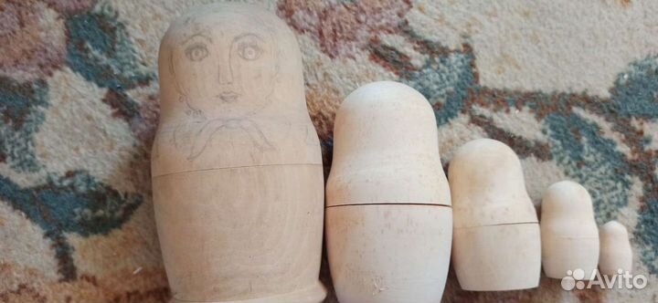 Матрешка заготовка