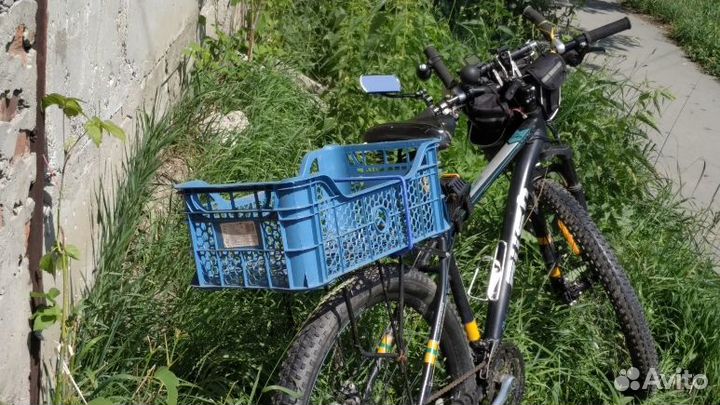 Кузов корзина для велосипеда на задний багажник