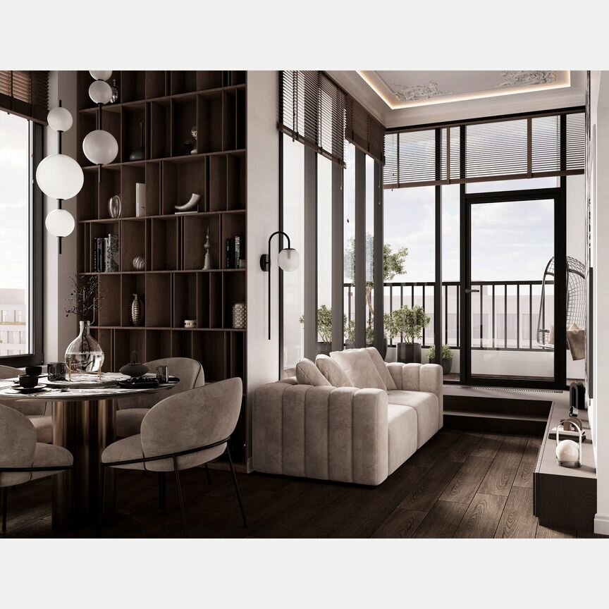 2-к. квартира, 61,1 м², 3/12 эт.