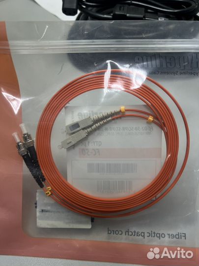 Патч-корд оптический toplan 50/125, 3.0 м