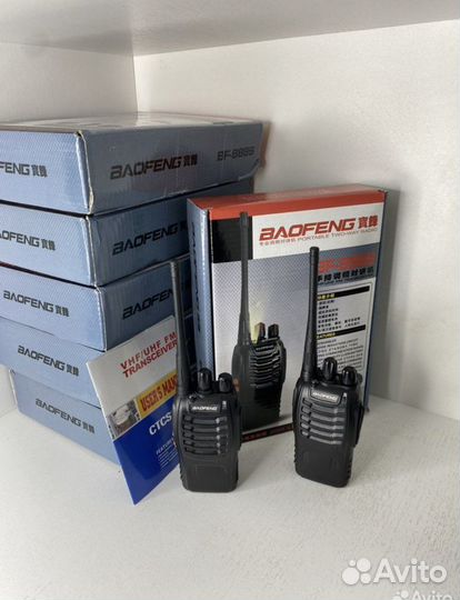 Рация baofeng bf 888s 2шт